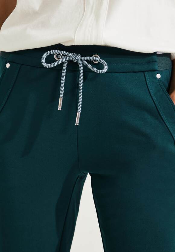 CECIL Casual Hose | CECIL Lake Online-Shop Damen Style Green - Deep Fit Tracey 