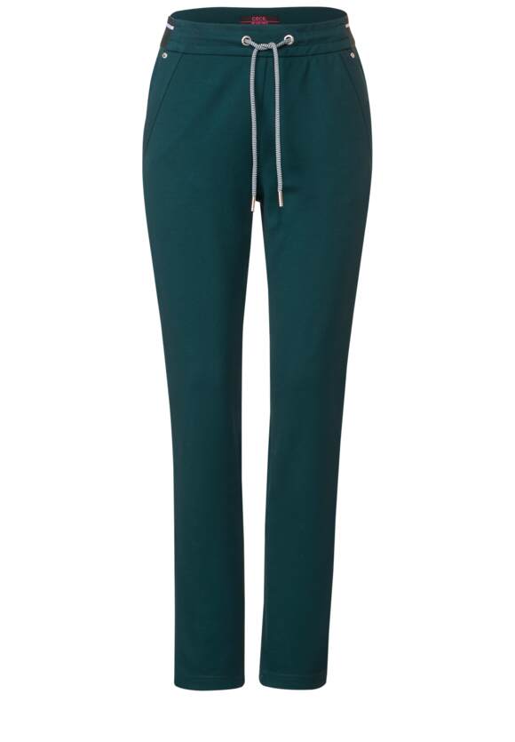 CECIL Hose Damen Lake Fit | Casual Style Green CECIL Deep - Online-Shop - Tracey