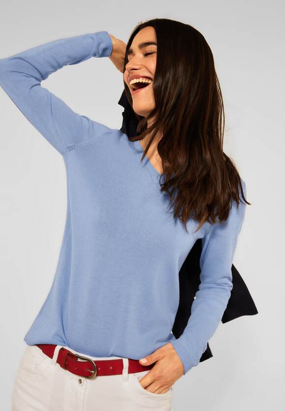 Blue - Damen CECIL Campanula Tunika Online-Shop | Style CECIL Shirt im