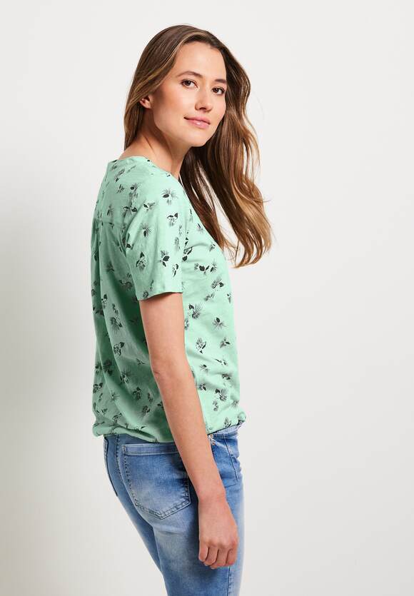 CECIL Shirt Damen im Fresh Green Tunikastyle - | CECIL Salvia Online-Shop