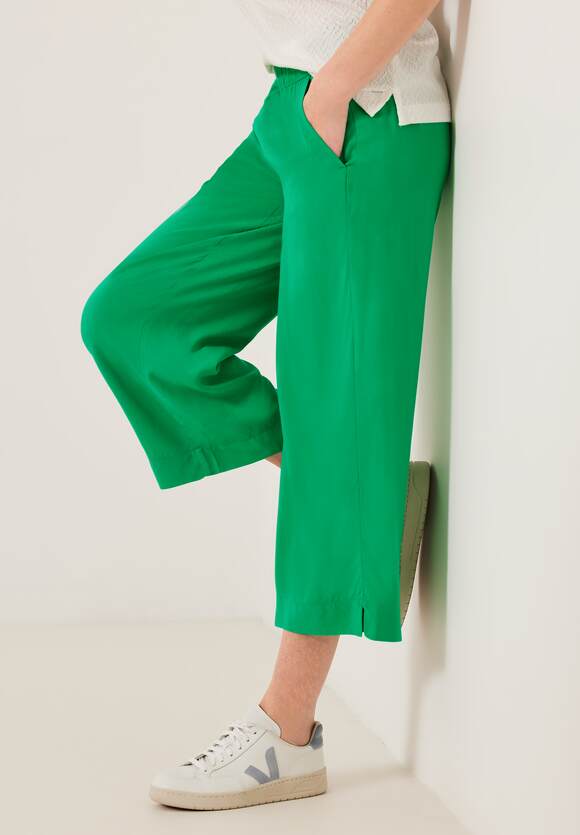 CECIL Loose Fit Hose Damen Online-Shop Green - Style Fresh | CECIL Neele 