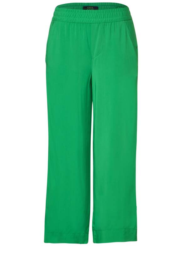 Neele Damen - Fresh Online-Shop CECIL | Loose CECIL Hose Green - Fit Style