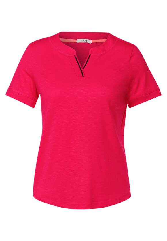 CECIL T-Shirt im Tunikastyle Damen - Strawberry Red | CECIL Online-Shop