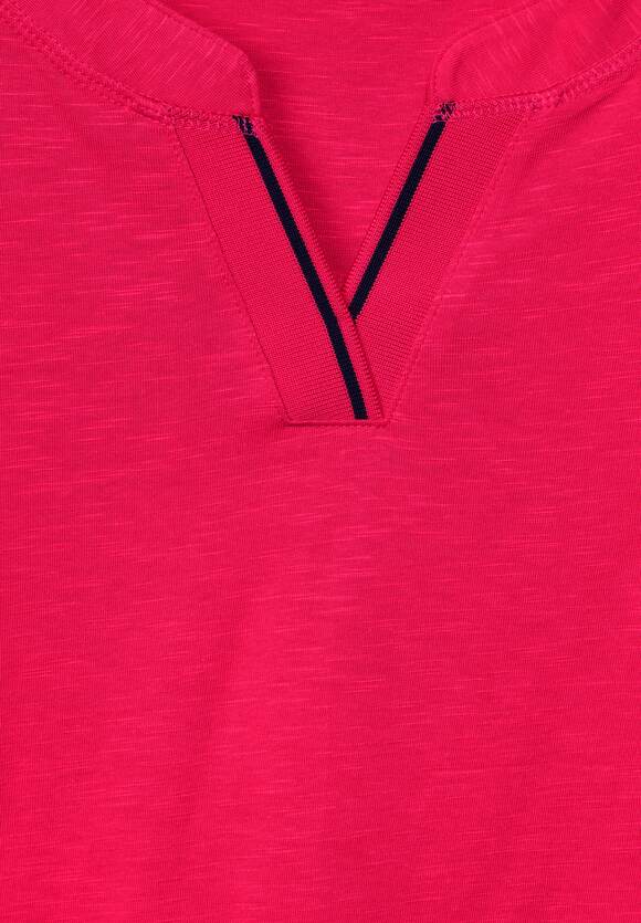 CECIL T-Shirt im Tunikastyle Damen - Strawberry Red | CECIL Online-Shop | 