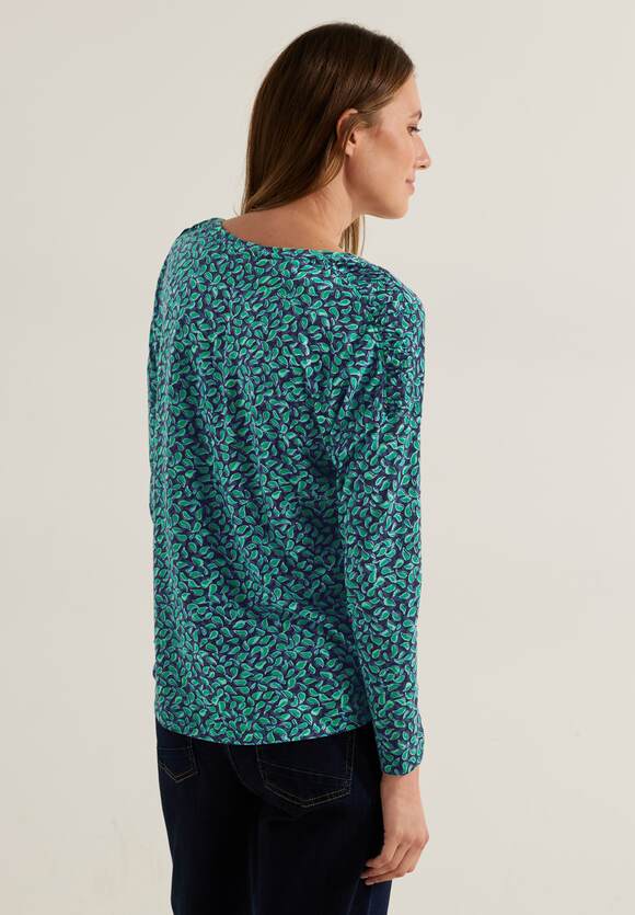 CECIL Shirt met onopvallend patroon Dames - Easy Green | CECIL Online-Shop