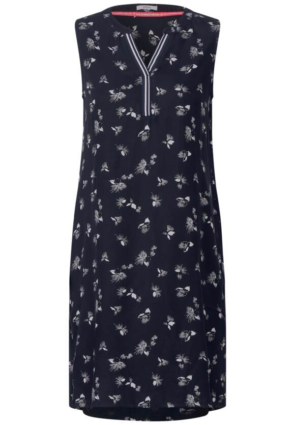 CECIL Blue Damen Online-Shop Deep - Kleid CECIL | mit Minimalprint