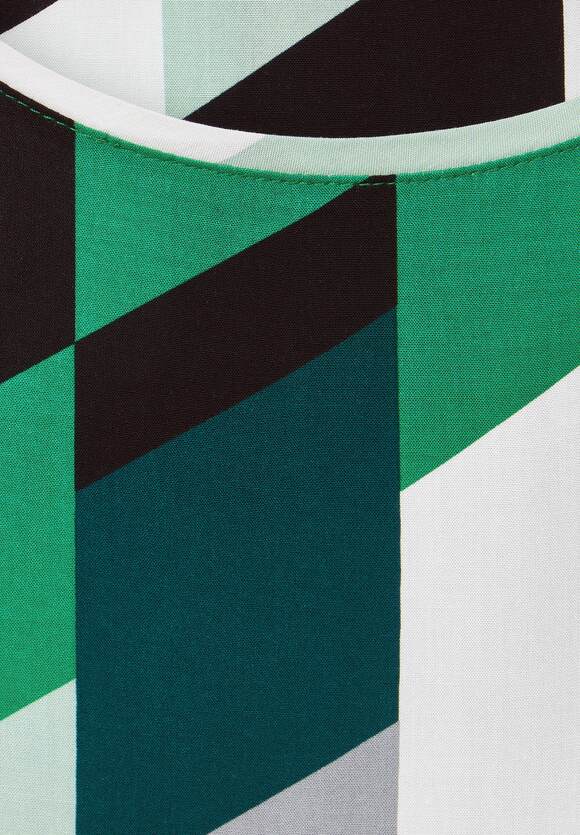 CECIL Bluse Green mit CECIL grafischem | Print Damen - Online-Shop Easy
