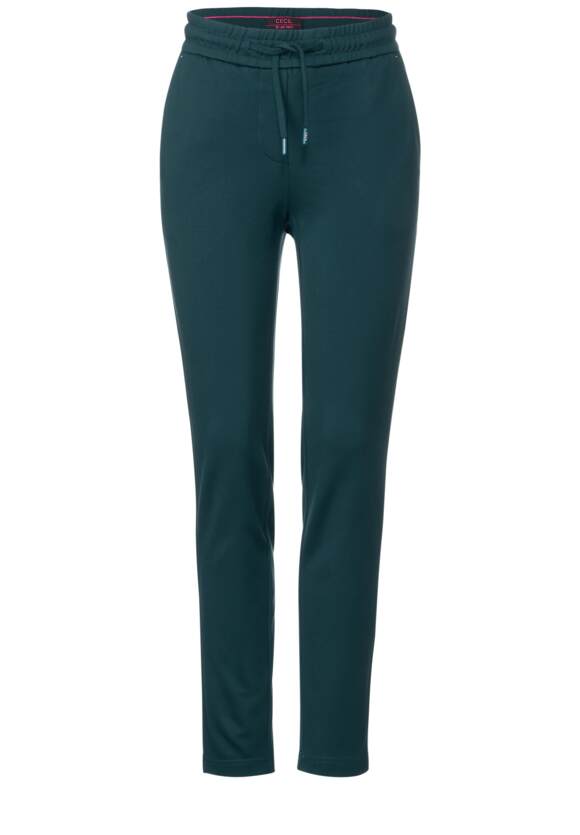 CECIL Jersey Green CECIL Casual - Deep Tracey Lake Hose | Damen - Style Fit Online-Shop