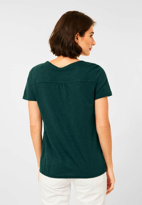 Mode Shirts V-hals shirts Mexxsport V-hals shirt groen casual uitstraling 