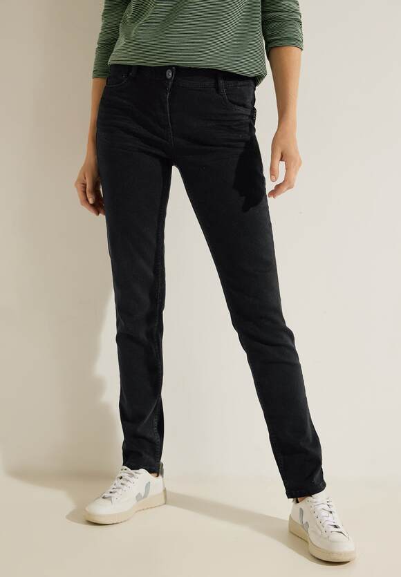CECIL T-Shirt in Optik Melange Melange Khaki Damen Easy - | CECIL Online-Shop