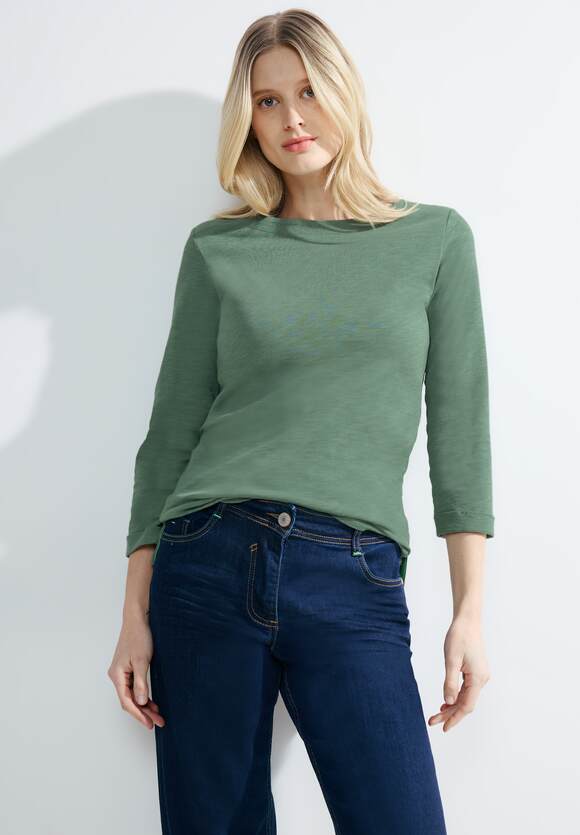 CECIL Shirt im Tunika Style Damen - Desert Olive Green | CECIL Online-Shop | T-Shirts