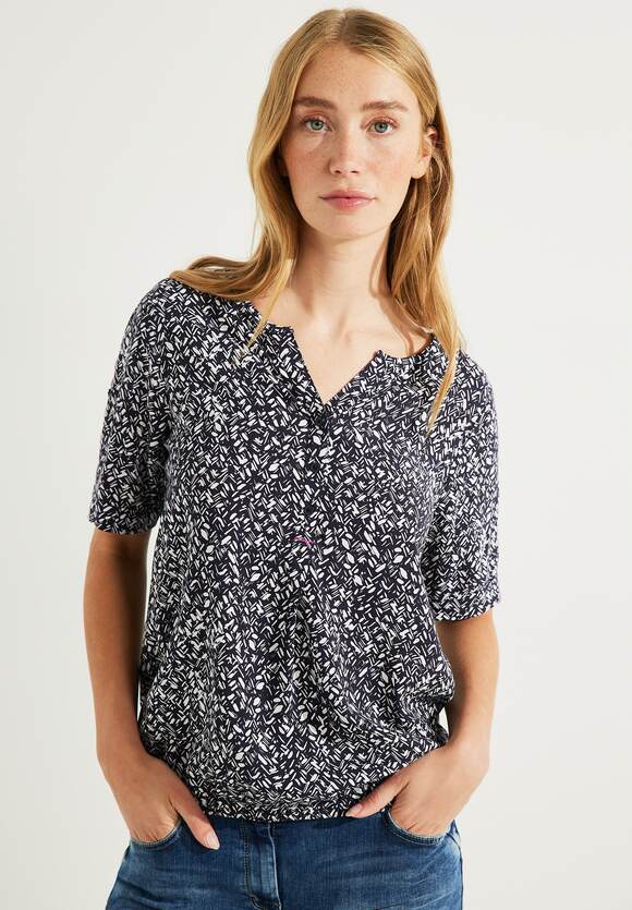 CECIL Multicolor Printshirt Damen - Night Sky Blue | CECIL Online-Shop | 