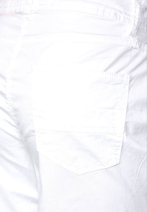Fit CECIL White - - Hose Damen CECIL New York in 3/4 | Casual Style Online-Shop