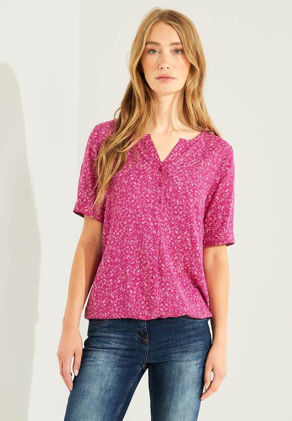 CECIL Multicolor - Damen Cool CECIL Online-Shop Pink Printshirt 