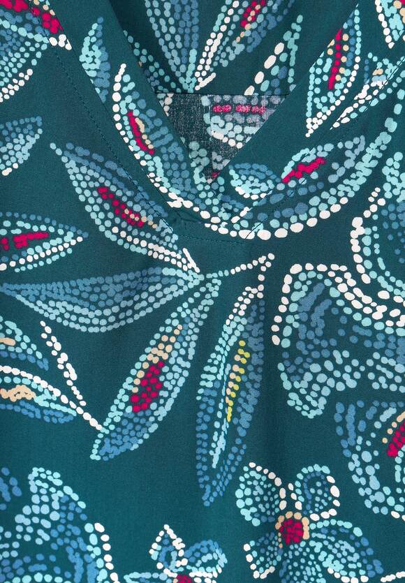 CECIL Bluse mit Multicolorprint Damen - Deep Lake Green | CECIL Online-Shop