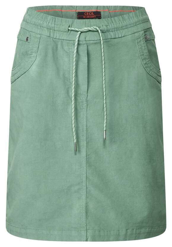 CECIL Cordrock Online-Shop Tracey Sage Clear - Green | Damen Style - CECIL