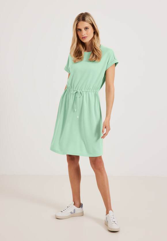| CECIL Basic Damen CECIL Salvia Jersey Kleid - Online-Shop Fresh Green