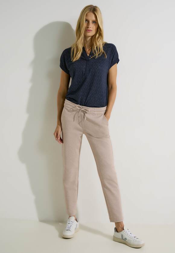 CECIL - Sand Beige Online-Shop Damen Soft Fit Style CECIL Hose | Tracey - Casual