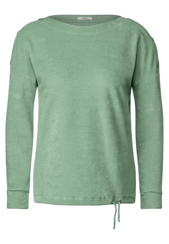 CECIL Cord Shirt Damen - Clear Sage Green | CECIL Online-Shop | Kapuzenshirts