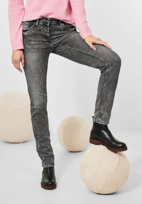 Mode Jeans Jeans coupe-droite Cecil Jeans coupe-droite rose style d\u00e9contract\u00e9 