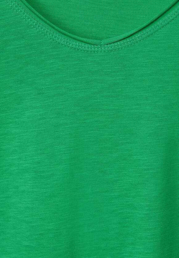 CECIL Basic T-Shirt in Unifarbe Damen - Fresh Green | CECIL Online-Shop