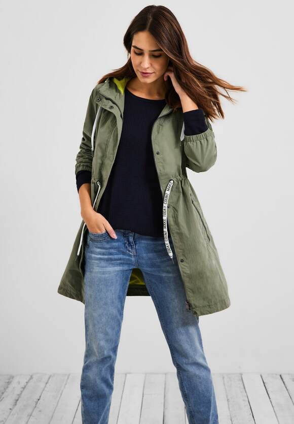 Leichter Parka in Unifarbe product