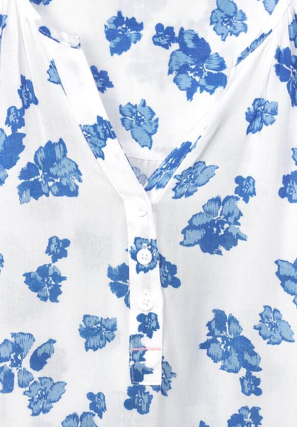 | Vanilla CECIL Blumenprint mit Online-Shop CECIL Damen - Bluse White