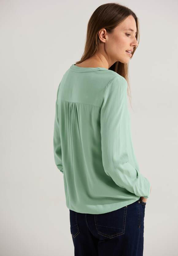 Mode liefern CECIL Bluse in Sage Damen Tunikastyle Clear | CECIL Green - Online-Shop