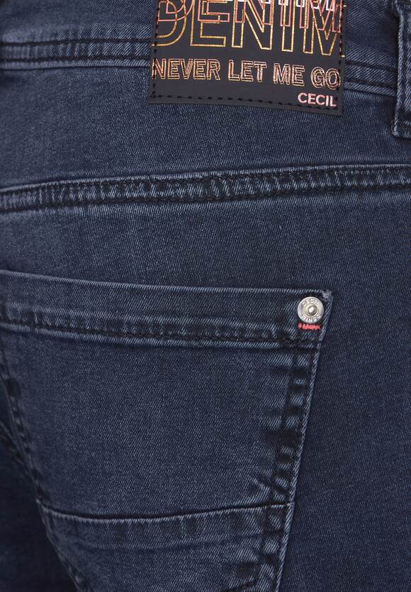 Washed Black CECIL Neele Loose | Online-Shop Culotte Damen Blue CECIL Fit Style Jeans - - Dark