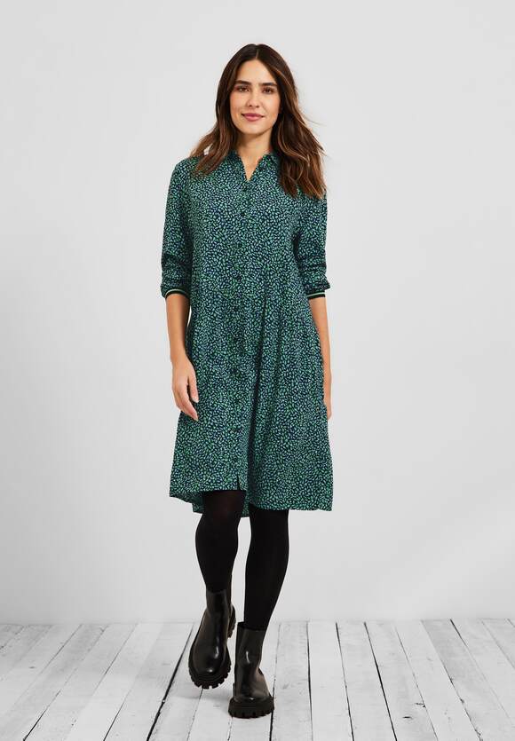 mit CECIL - Smash Green CECIL Damen Online-Shop Kleid | Minimalprint