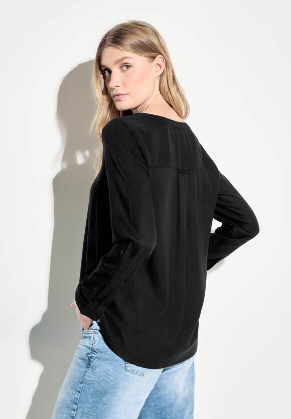 Unifarbe - Black | Online-Shop CECIL CECIL Damen in Bluse