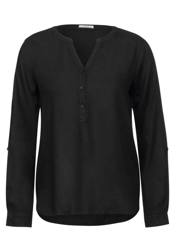 CECIL Bluse in Unifarbe Damen - Black | CECIL Online-Shop