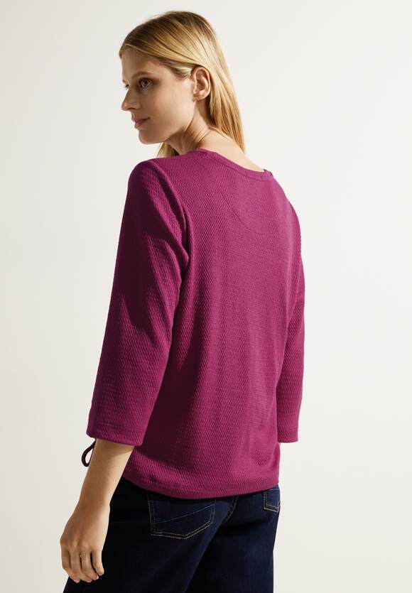 Online-Shop CECIL | Cool Shirt Damen Struktur Pink - CECIL