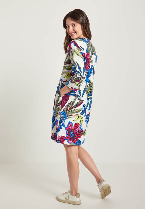 CECIL Kleid mit Blumenprint Damen - Vanilla White | CECIL Online-Shop