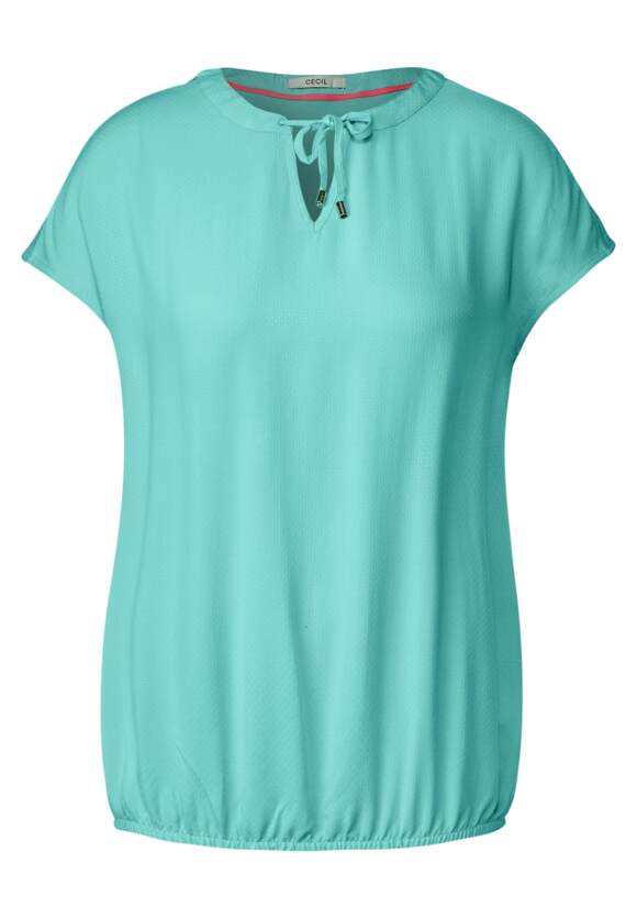 CECIL Bluse mit Tunikabändchen Damen CECIL - Online-Shop Green | Cool Mint