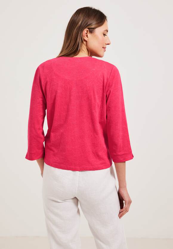 CECIL Burn Out Shirtjacke Damen - Burn Out Strawberry Red | CECIL  Online-Shop