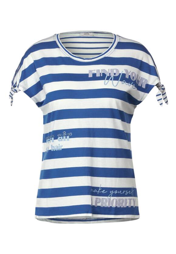 CECIL Cooles Online-Shop Damen Blue - CECIL Sea Streifenshirt 