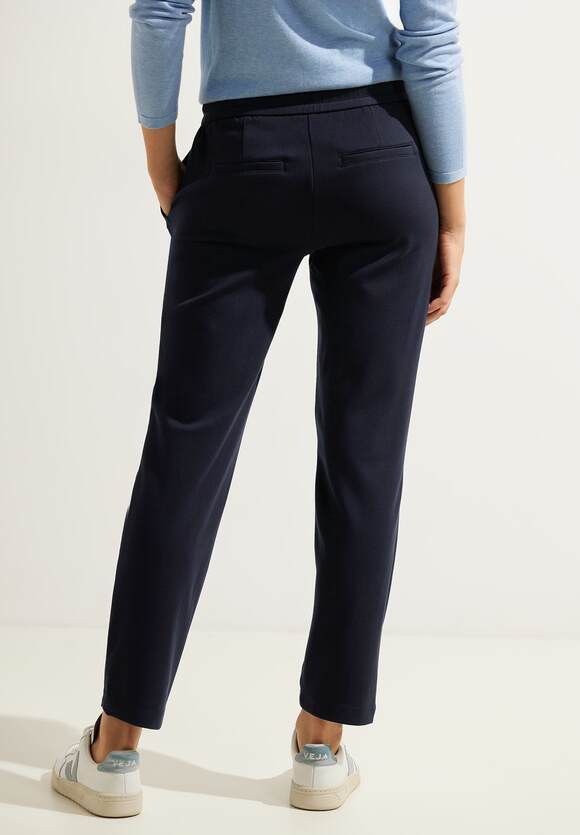 CECIL Casual Fit Jersey Hose Damen - Style Tracey - Night Sky Blue | CECIL  Online-Shop