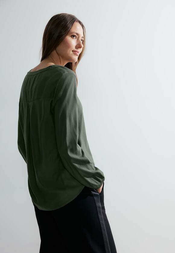Damen CECIL Tunika - Khaki Dynamic Bluse CECIL | Online-Shop
