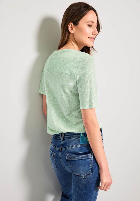 CECIL T-Shirt im Online-Shop CECIL Salvia | Green Damen Fresh Tunikastyle 