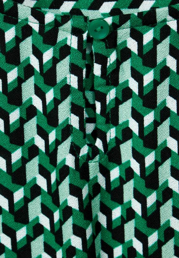 CECIL Bluse mit Minimalprint Damen - Easy Green | CECIL Online-Shop