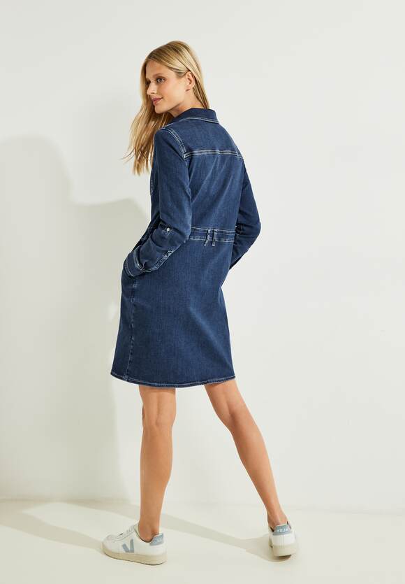 CECIL Blaues Jeanskleid Damen - Mid Blue Wash | CECIL Online-Shop