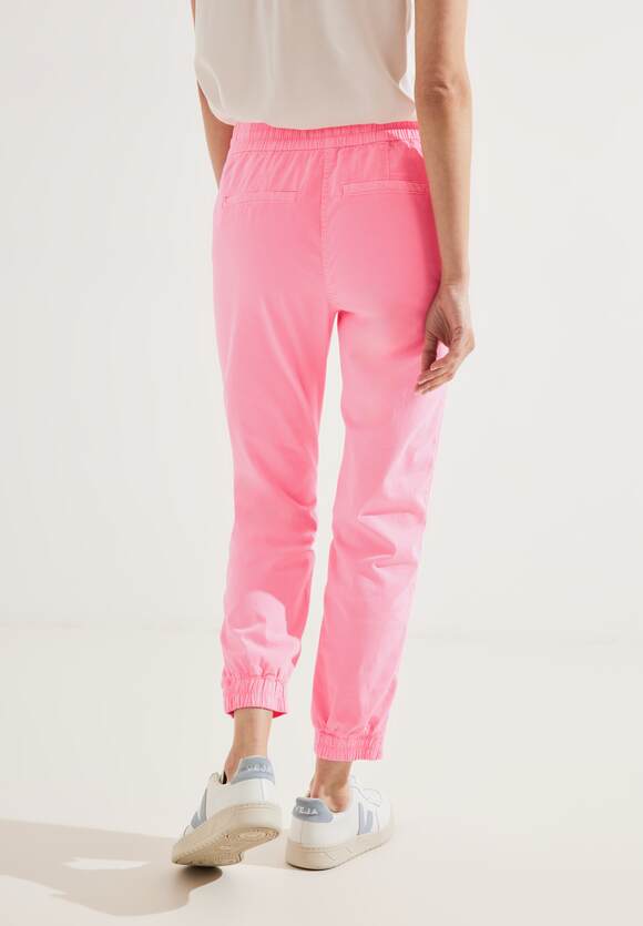 Damen Soft Fit Neon Style CECIL CECIL Online-Shop - - | Tracey Casual Hose Pink