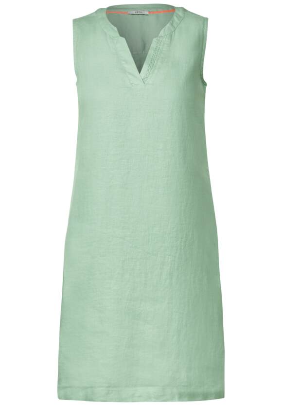 CECIL Leinen Salvia Damen - | Kleid CECIL Green Online-Shop Fresh