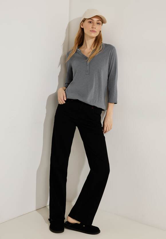 CECIL Shirt im Tunika CECIL Damen Graphite Light Grey - Online-Shop Style 