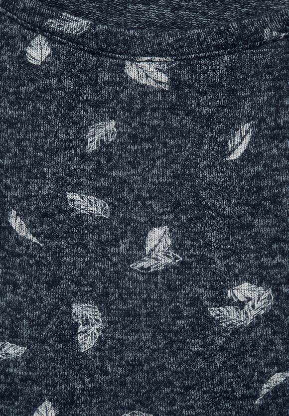 CECIL Langarmshirt mit Print Elle Damen - Melange | CECIL Sky - Style Night Online-Shop