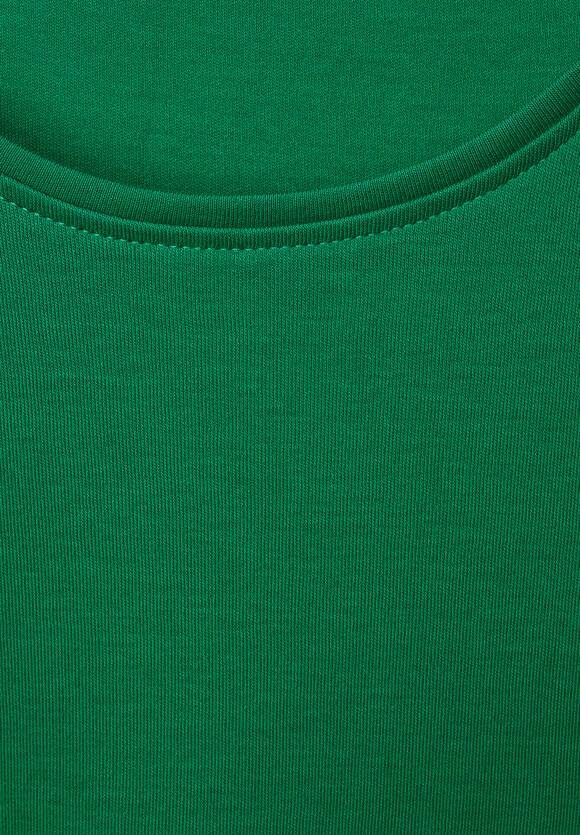 CECIL | - CECIL Style Online-Shop Pia Green Langarmshirt Damen - Easy Basic