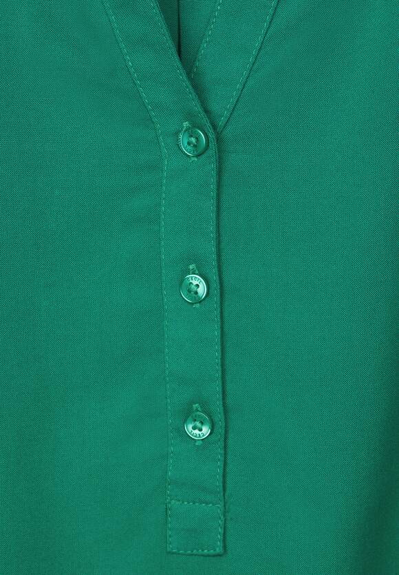 CECIL Bluse in Damen Green Easy - CECIL Online-Shop Unifarbe 