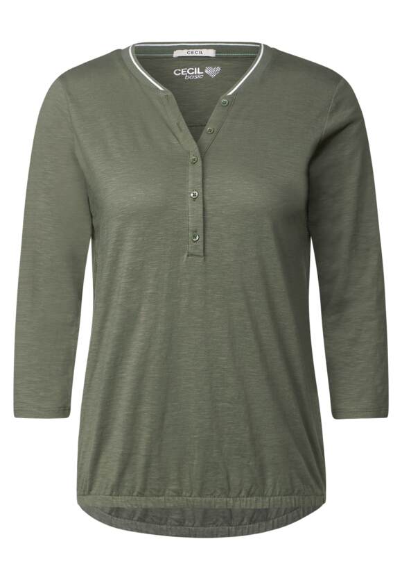 Olive - CECIL Green Style Damen | Tunika Desert Online-Shop im Shirt CECIL