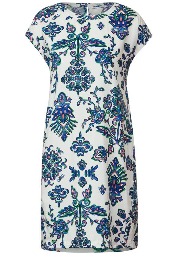 CECIL Ornament Print Kleid | Vanilla Online-Shop - White Damen CECIL